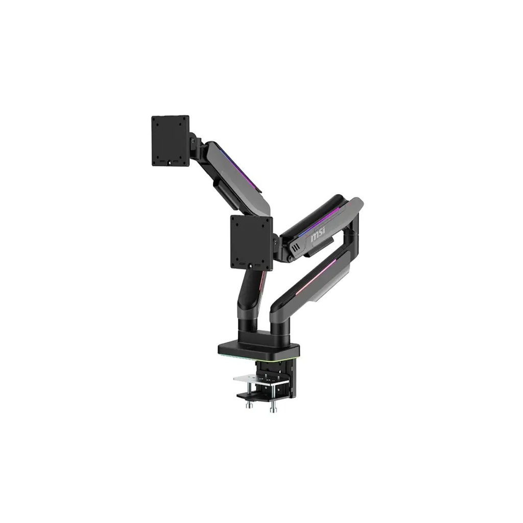 Monitor Mount MSI Dual, RGB (mas modos)  17" 35"  MPG MT201DR V2  Soporta mas peso