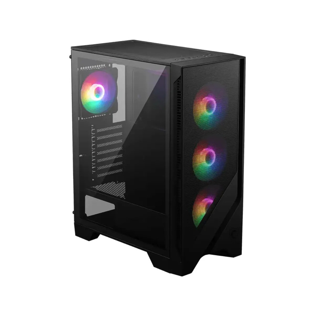 Cases Gaming MSI Incluye 6 cooler ARGB, MAG FORGE 120A AIRFLOW