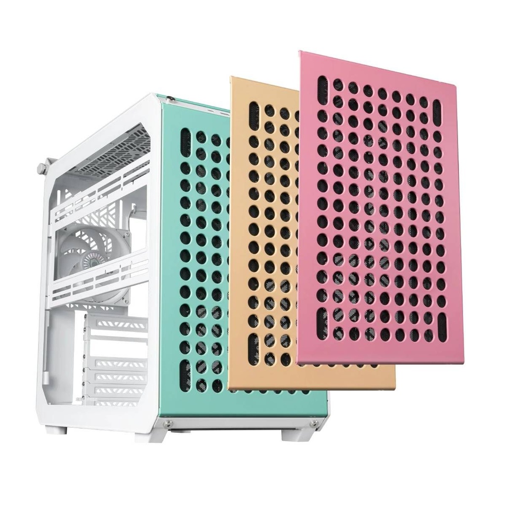Cases Cooler Master Qube 500 Flatpack Macaron Edition Q500-DGNN-S00