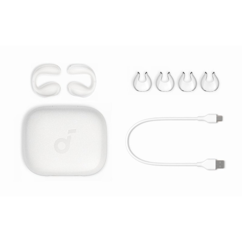 ANKER SOUNDCORE C30I BLANCO, Auriculares inalambrico de clip abiertos con ajuste seguro  A3330Z21  