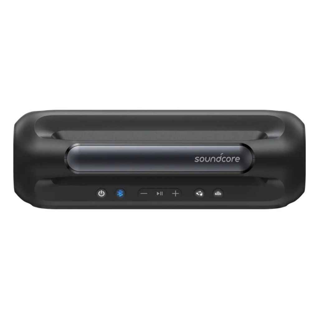 ANKER SOUNDCORE PARLANTE BOOM 2 60W IPX7 Luces Led 24H, bluetooth Negro  A3138012