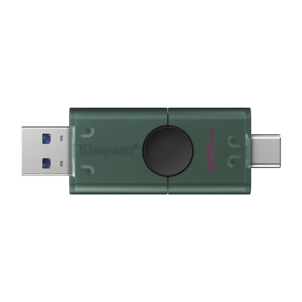 Pendrive 256GB Kingston Datatraveler Duo  DTDEG2/256GB  USB 3.2 tipo A y tipo C