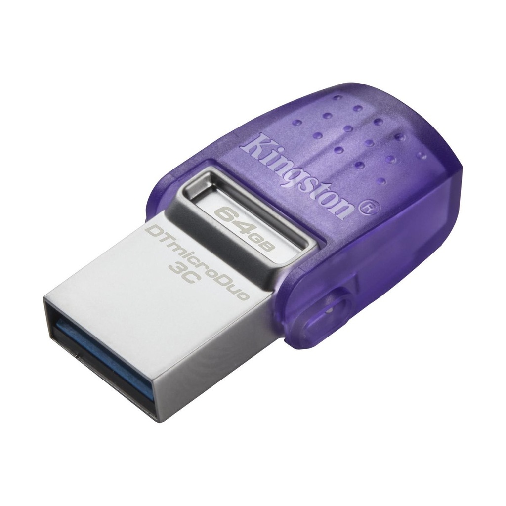 Pendrive 64GB Kingston MicroDuo DTDUO3CG3/64GB  USB 3.2 tipo A y tipo C