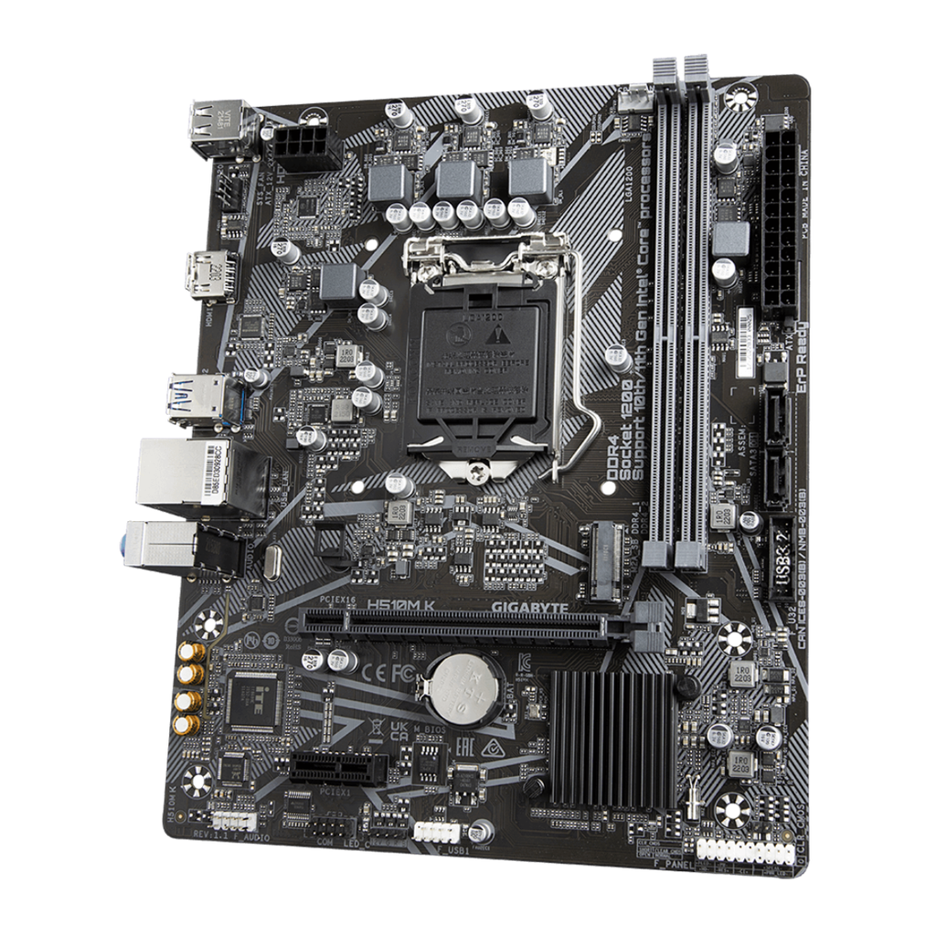 Tarjeta Madre Gigabyte  H510M K (Solo venta con Procesador) 