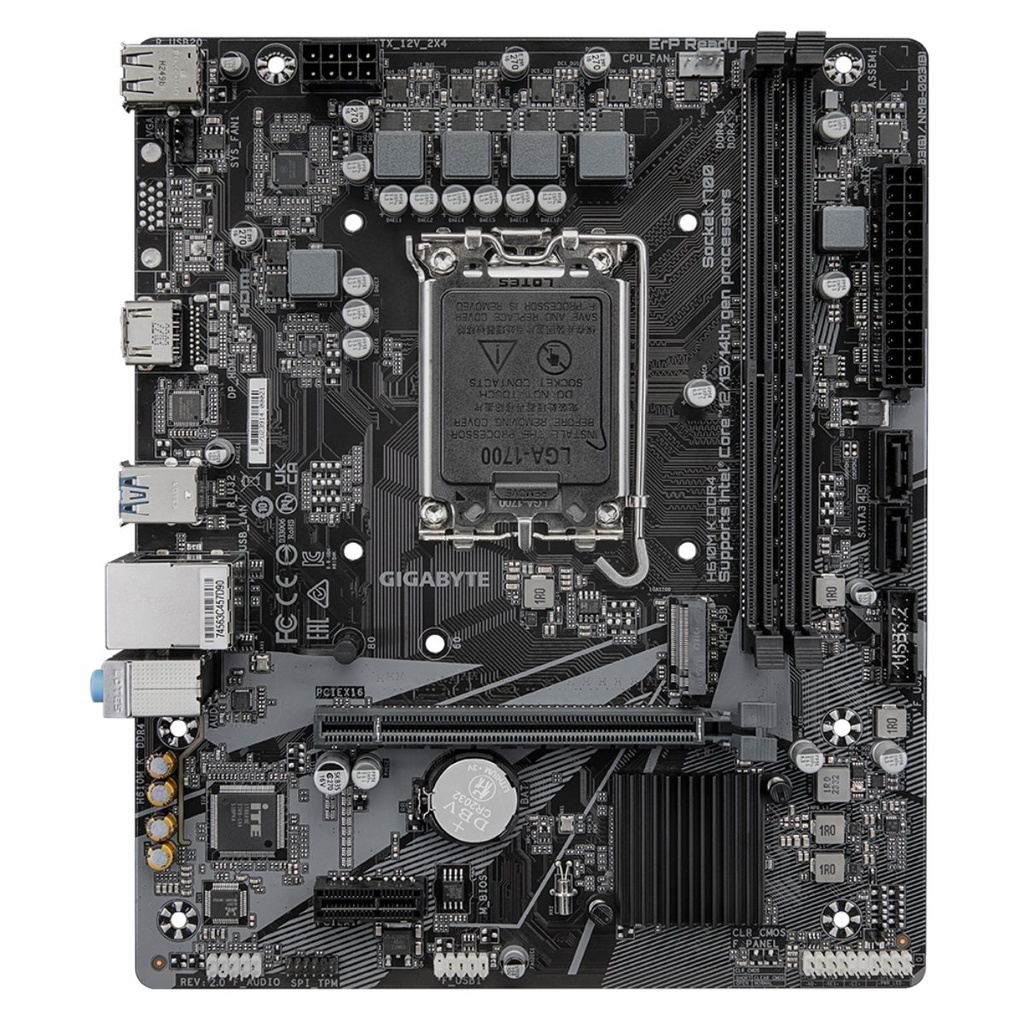Tarjeta Madre Gigabyte H610M-K 2.0 DDR4