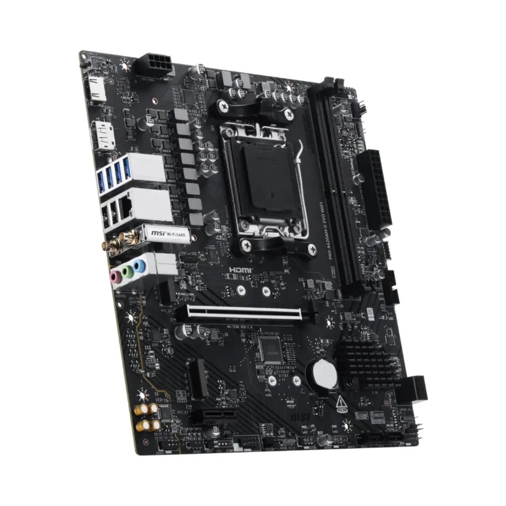 Tarjeta Madre MSI PRO A620AM-G EVO WIFI DDR5 AMD