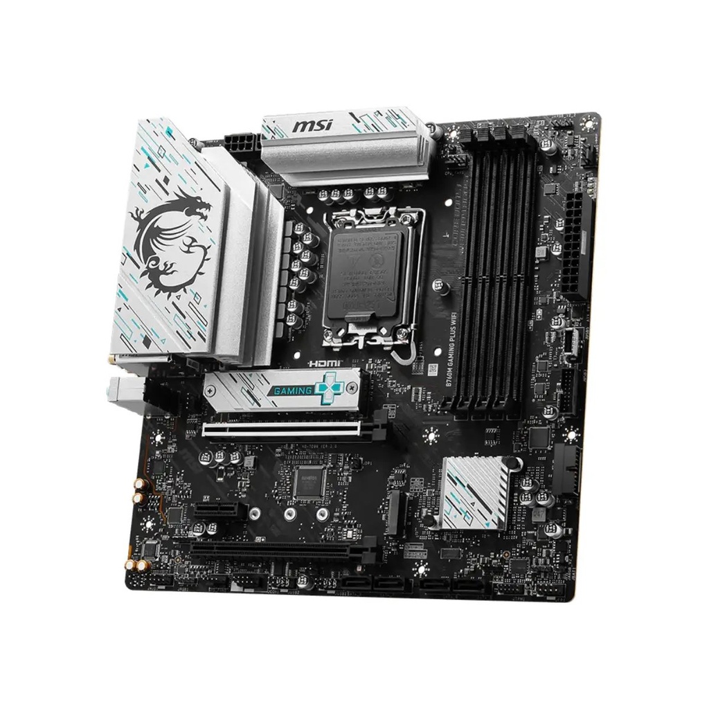 Tarjeta Madre MSI B760M GAMING PLUS WIFI INTEL DDR5