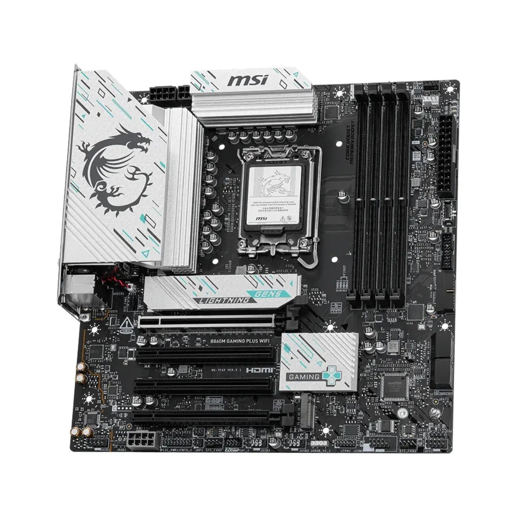 Tarjeta Madre MSI B860M GAMING PLUS WIFI   911-7E42-003