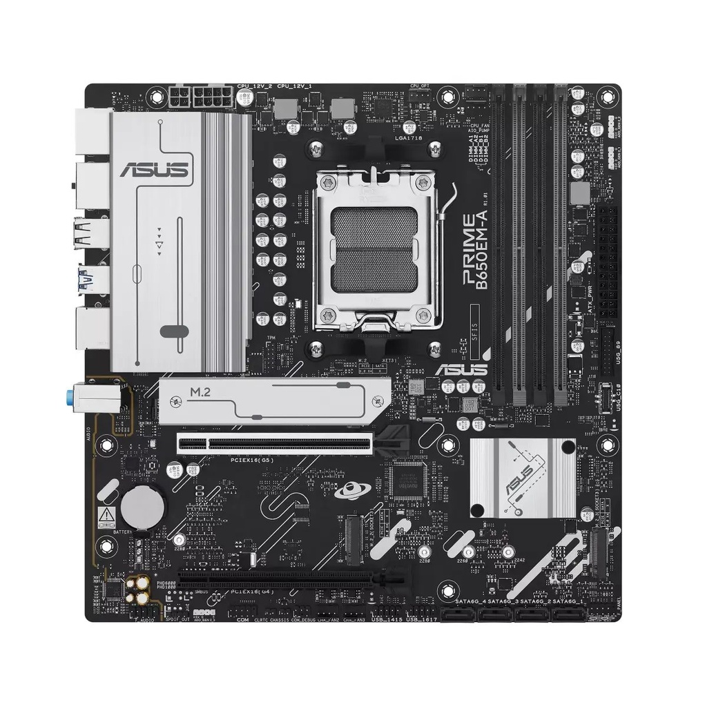 Tarjeta Madre Asus Prime B650EM-A para AMD DDR5 90MB1LP0-M0EAY0