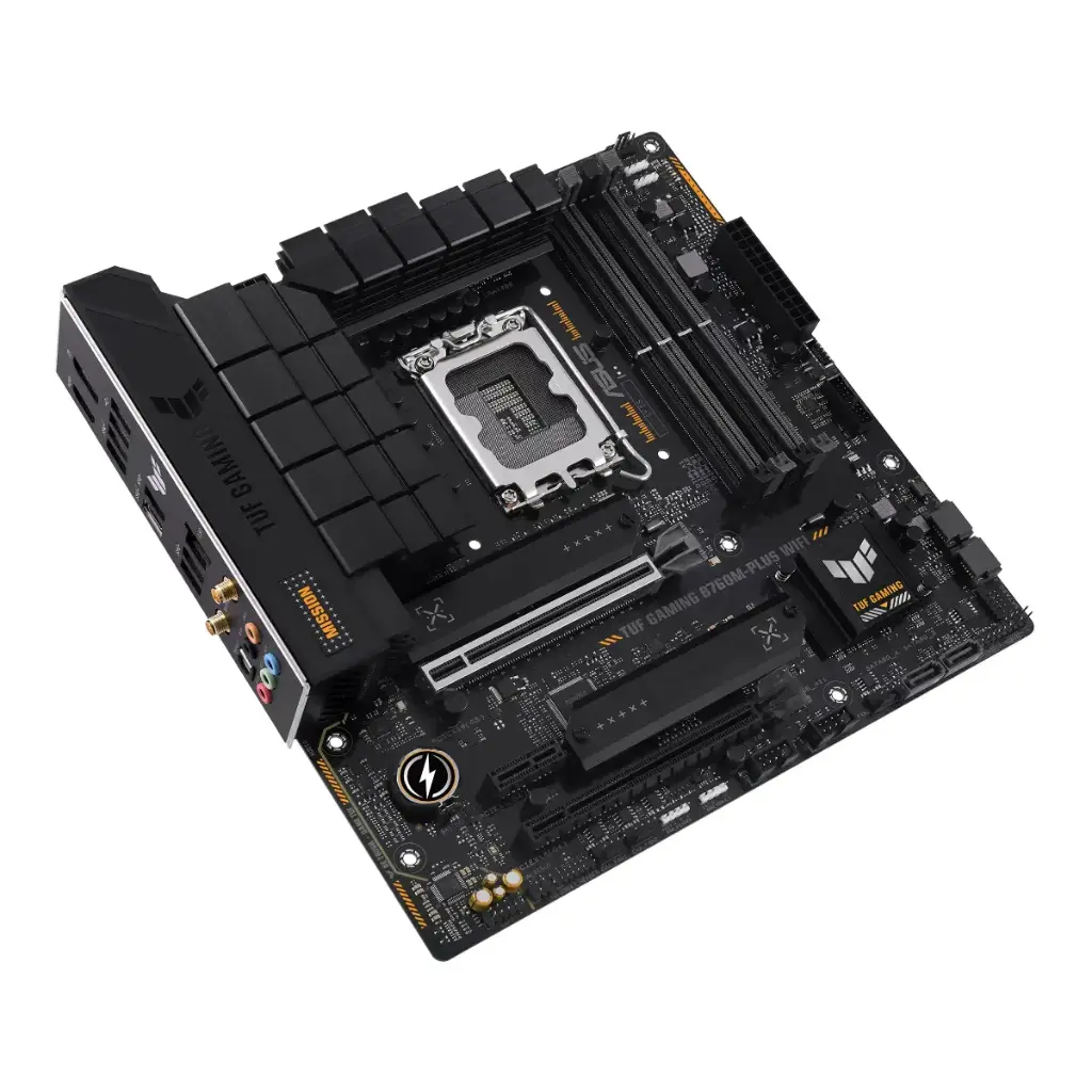 Tarjeta Madre Asus TUF GAMING B760M-PLUS  WIFI para INTEL DDR5 90MB1HE0-M0EAY0