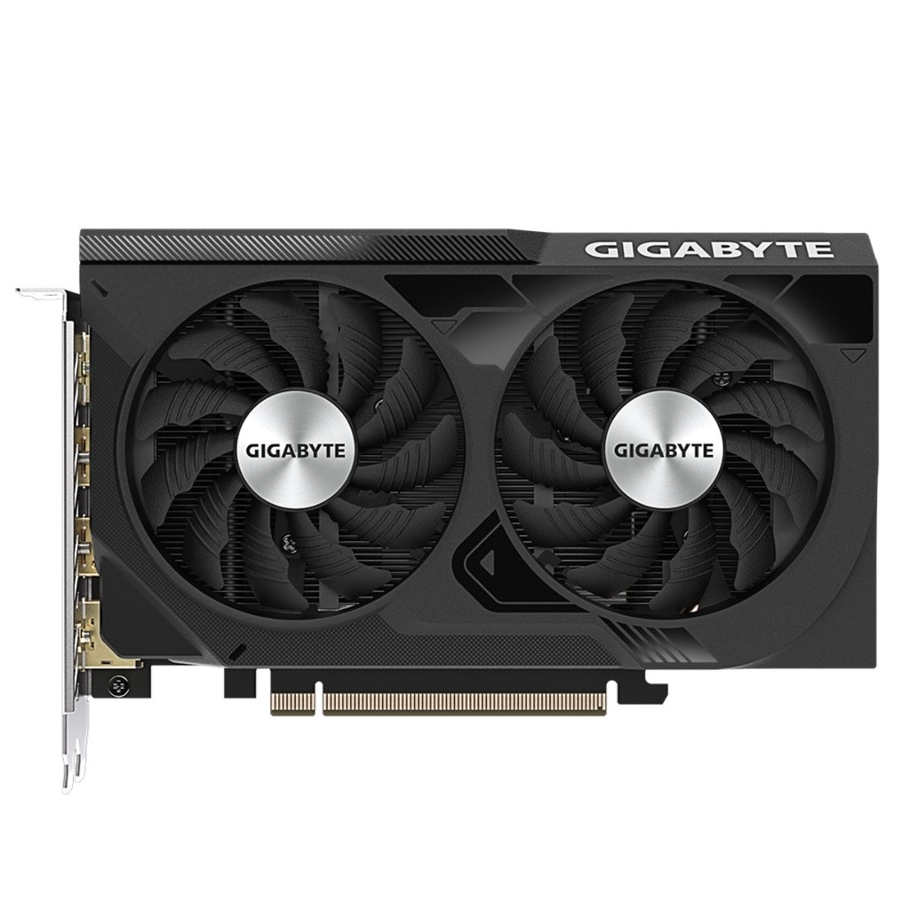 Tarjeta Video Gigabyte RTX 4060 Windforce 8GB GV-N4060WF2OC-8GD