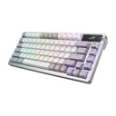 Teclado Gaming ASUS ROG STRIX AZOTH  Blanco Inalambrico 90MP031A-BKSA10