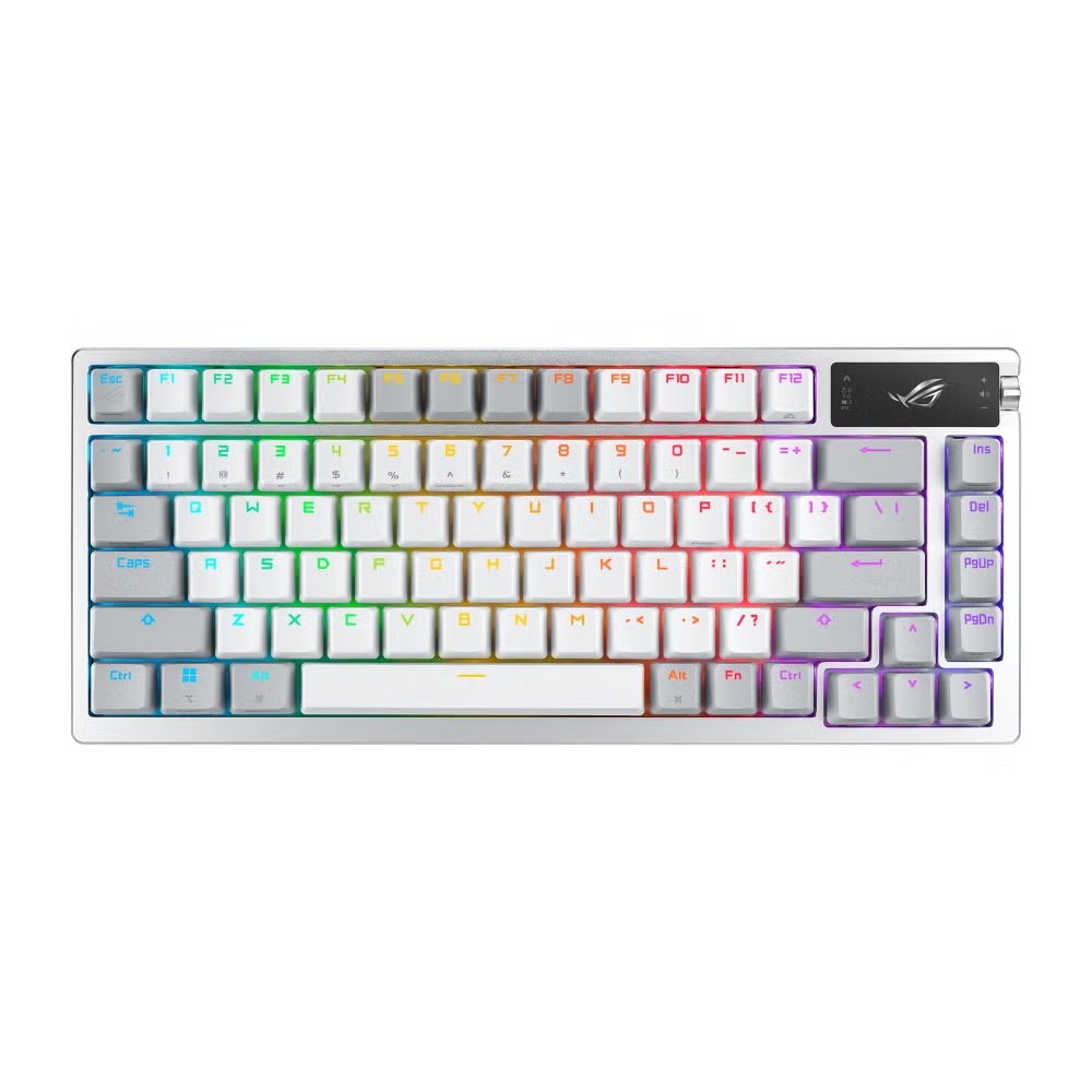 Teclado Gaming ASUS ROG STRIX AZOTH  Blanco Inalambrico 90MP031A-BKSA10
