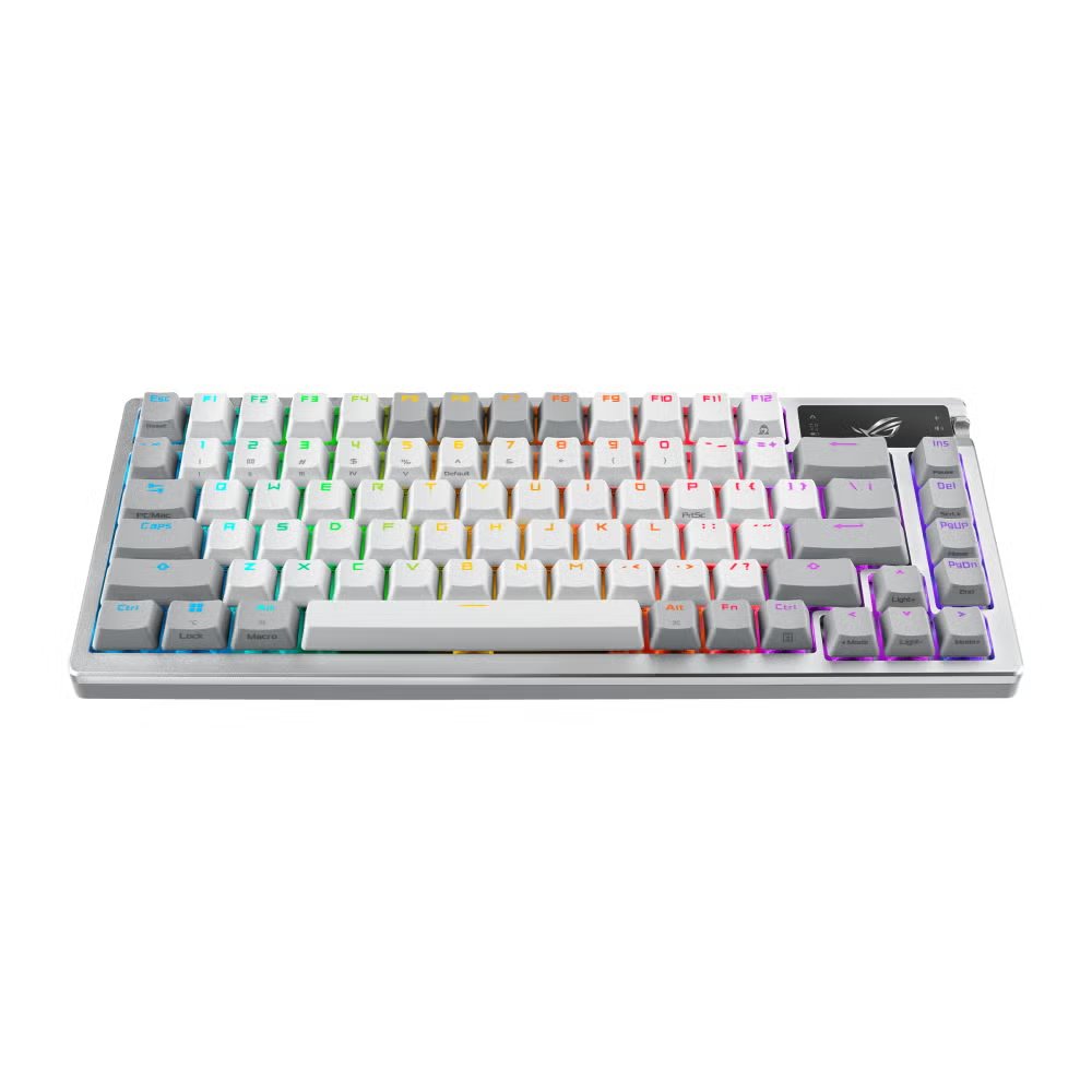 Teclado Gaming ASUS ROG STRIX AZOTH  Blanco Inalambrico 90MP031A-BKSA10