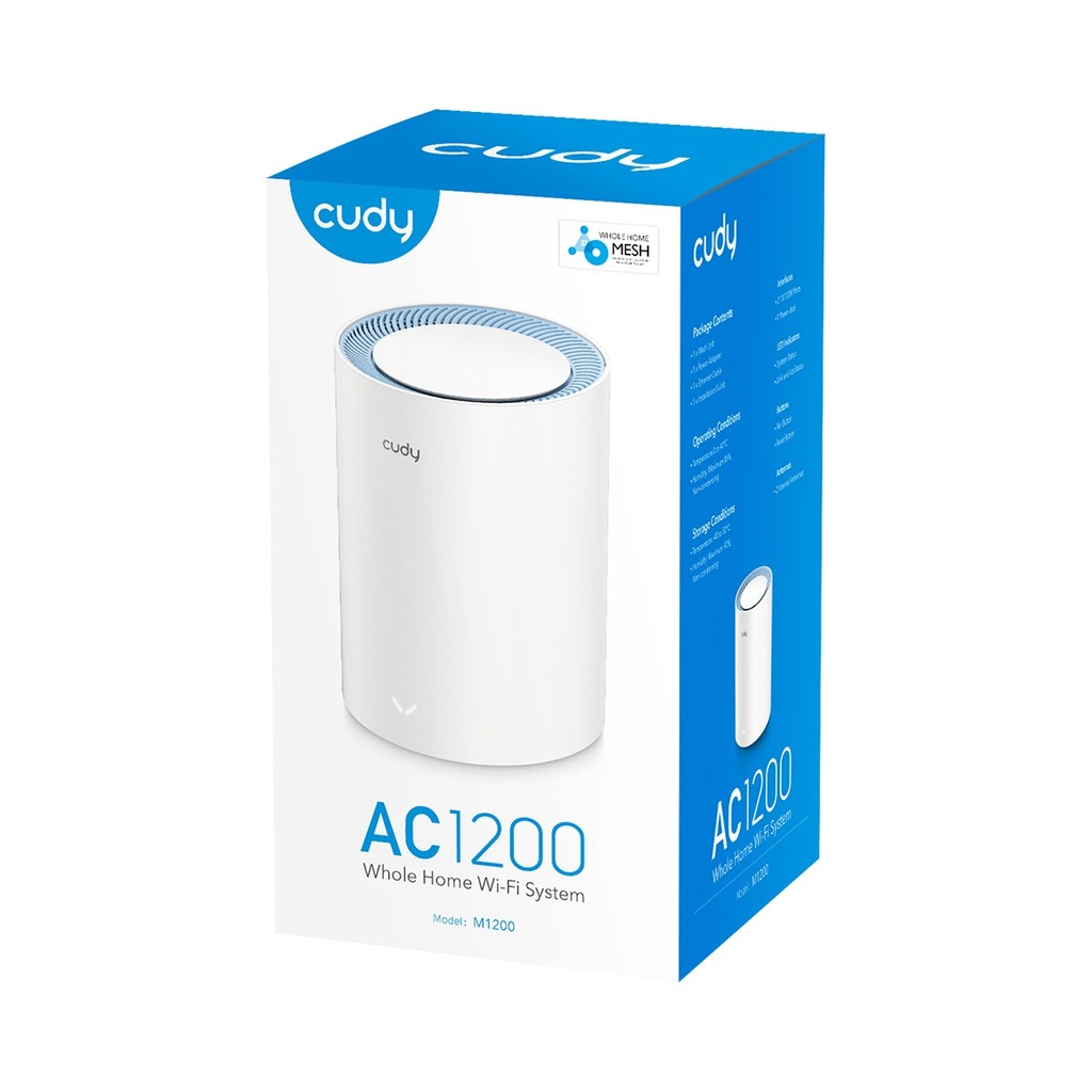 MESH WIFI AC1200 1 pack Cudy M1200   M1200 1PACK