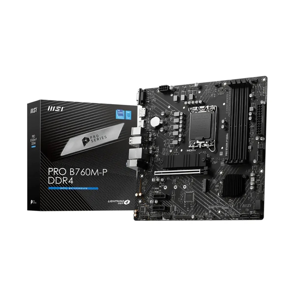 Tarjeta Madre MSI PRO B760M-P INTEL DDR4
