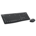 Kit Logitech MK370 Combo for Business Wireless KB + Silent Mouse Spanish (920-012063)