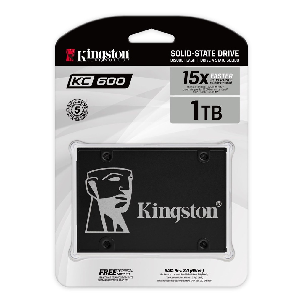 SKC600/1024G SSD KC600 2.5" Hardware Encription Series