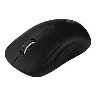 Mouse Logitech Gaming PRO X Superlight Black con bateria Litio 910-005878