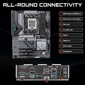 Tarjeta Madre Gigabyte  B850 EAGLE WIFI6E 1.0