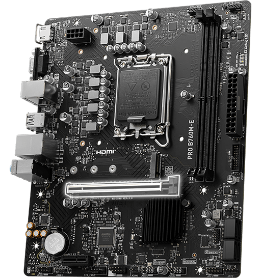 Tarjeta Madre MSI PRO B760M-E DDR5 