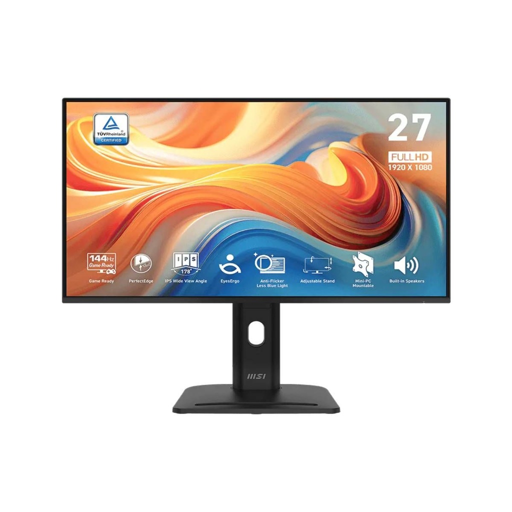 Monitor Gaming MSI 27" IPS, 144Hz ,Pivot 90   PRO MP275PG E14