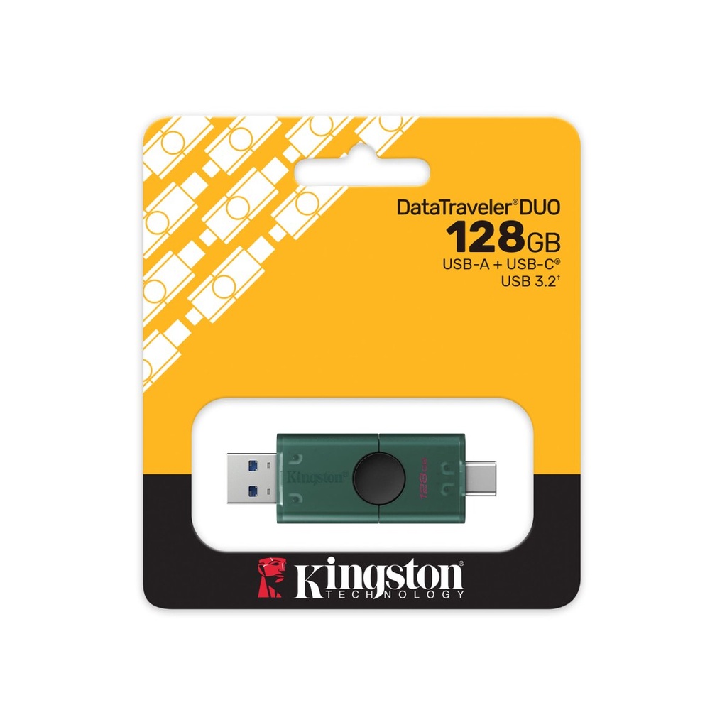 Pendrive 128GB Kingston Datatraveler Duo  DTDEG2/128GB USB 3.2