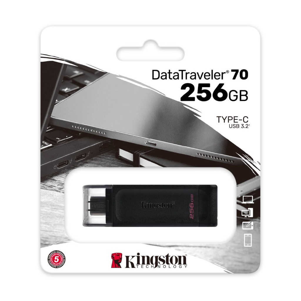 Pendrive 256GB Kingston DT70/256GB USB C