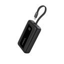 ANKER POWER BANK 10K,30W, CABLE C Integrado,NEGRO  A1688H11