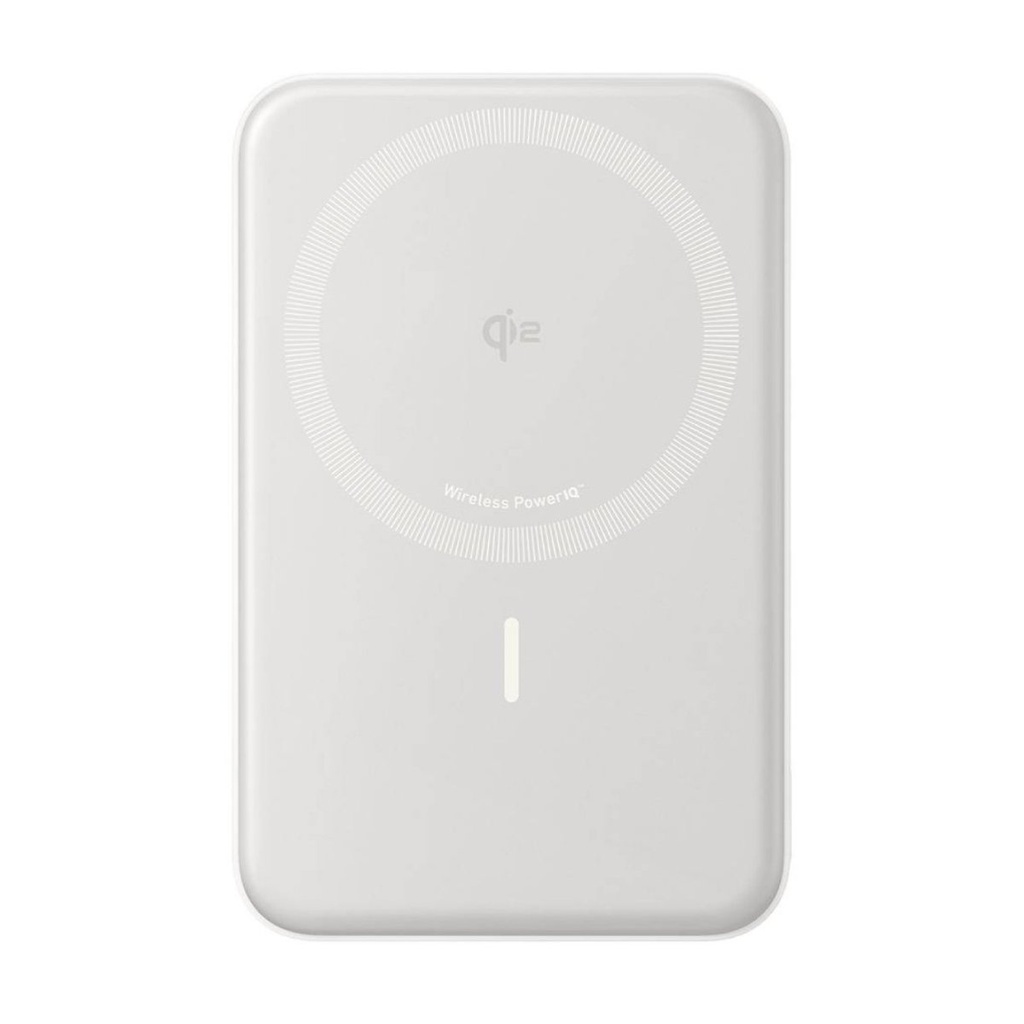 ANKER POWER BANK MagGo 10K ,15W, Magsafe, Tipo C (incluye cable), Blanco   A1654H21  