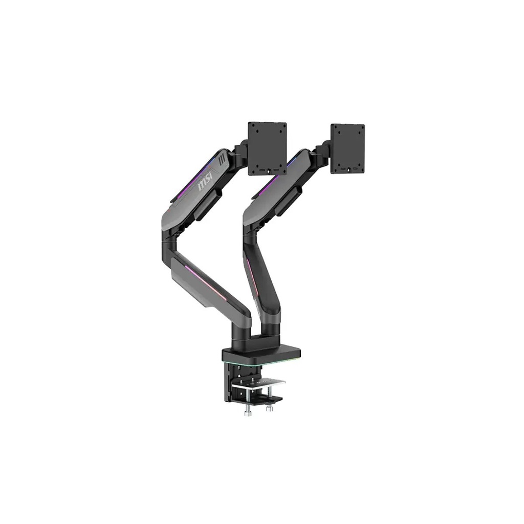 Monitor Mount MSI Dual, RGB (mas modos)  17" 35"  MPG MT201DR V2  Soporta mas peso