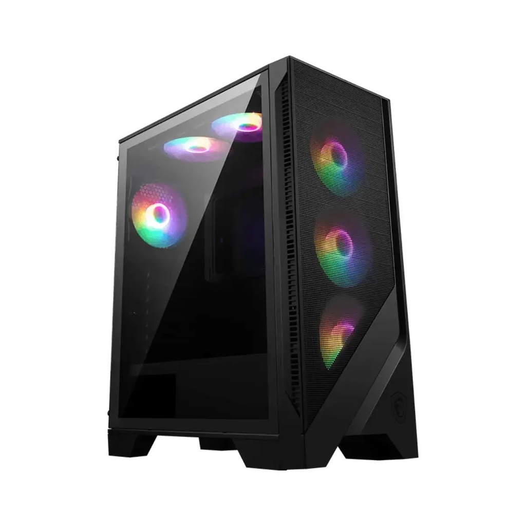 Cases Gaming MSI Incluye 6 cooler ARGB, MAG FORGE 120A AIRFLOW