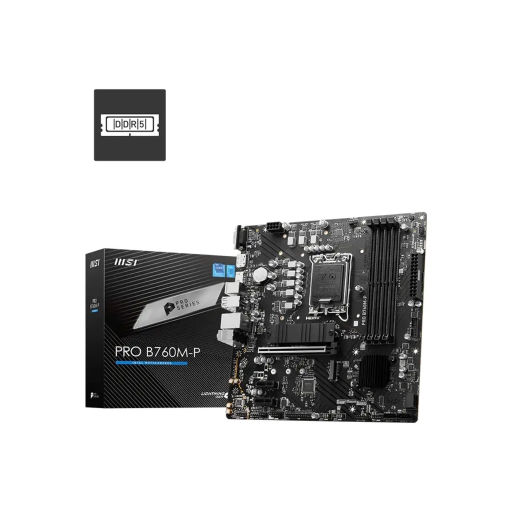 Tarjeta Madre MSI PRO B760M-P DDR5