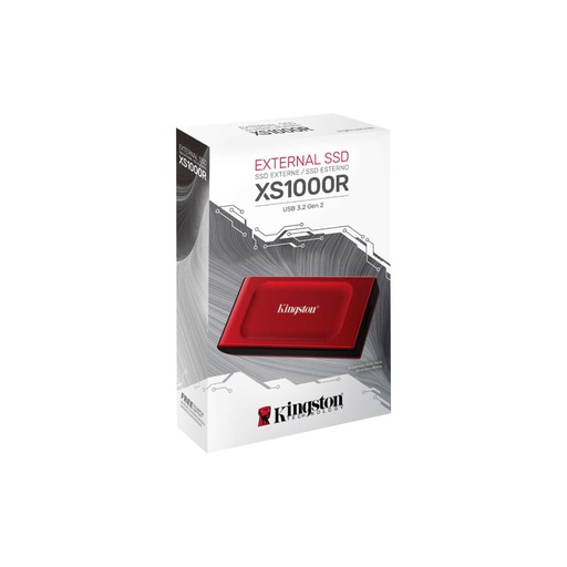 [SXS1000R/1000G] SSD Externo 1000GB KINGSTON SXS1000R/1000G  (Rojo)