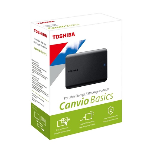 [HDTB520XK3AA] Disco Duro 2TB Externo Toshiba HDTB520