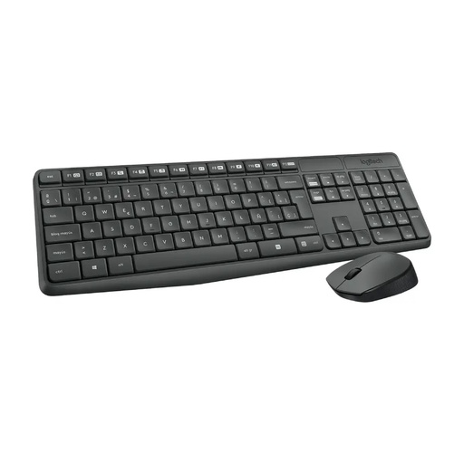[920-007901] Kit Logitech Keyboard/Mouse Wireless Spanish (MK235 Combo~920-007901)