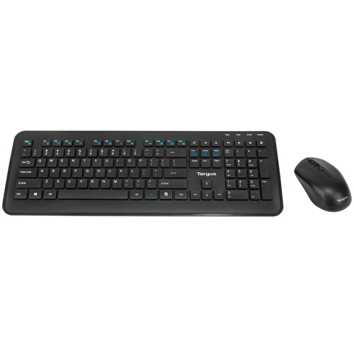 [AKM610ES-54] Combo teclado y mouse inalambrico Español Negro AKM610ES-54