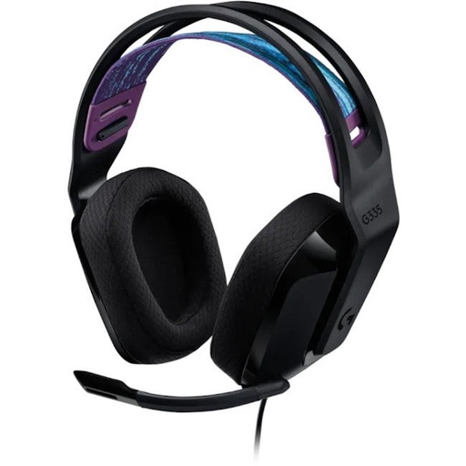 [981-000977] Headset  Gaming Logitech con mic G335 Black   981-000977