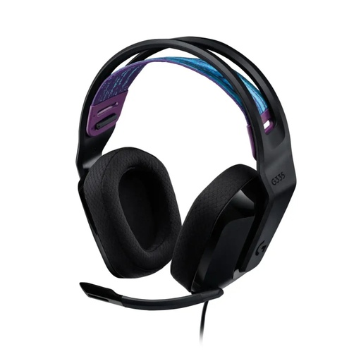 [981-000977] Headset  Gaming Logitech con mic G335 Black   981-000977