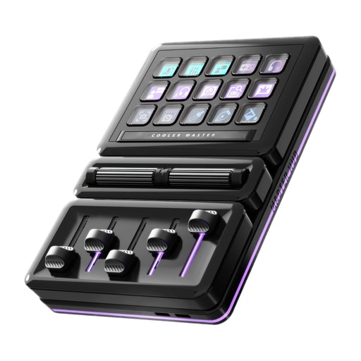 [MHSK13AA00] Master Hub Stream Kit  Cooler Master MHSK13AA00 (sistema de control modular creado para streamer)