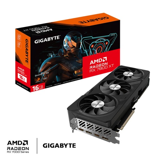 [GV-R78XTGAMING OC-16GD] Tarjeta Video Gigabyte RX 7800 XT Gaming OC 16GB  GV-R78XTGAMING OC-16GD    