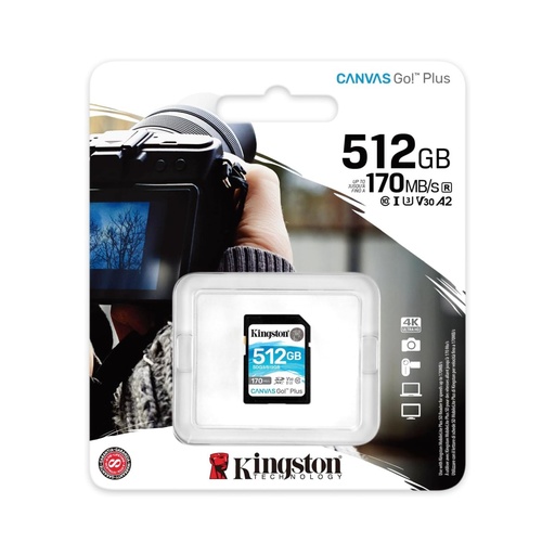 [SDG3/512GB] SDG3/512GB SDXC Canvas Go Plus 170R C10 UHS-I U3 V30