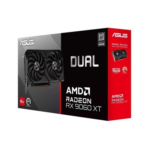[0YV0LG2-M0AA00] Tarjeta Video Asus  DUAL RX9060XT-O16G OC  0YV0LG2-M0AA00